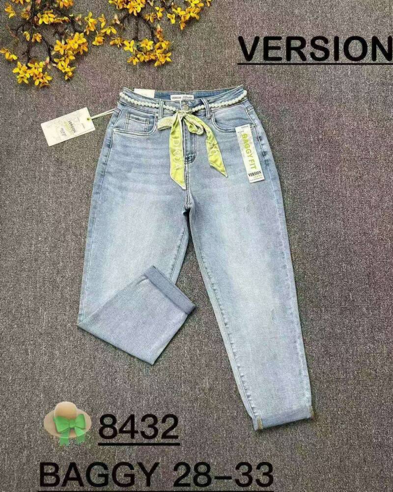 Spodnie damskie jeans Roz 28-33, 1 Kolor .Paczka 10 szt
